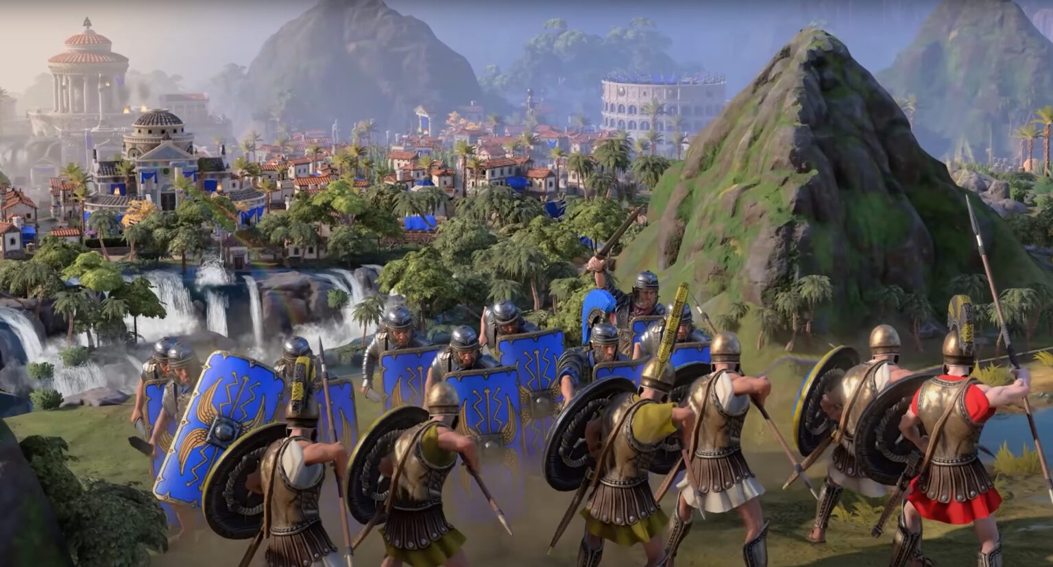 Battel shot of Civ 7